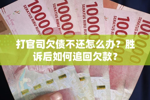 武汉打官司欠债不还怎么办？胜诉后如何追回欠款？