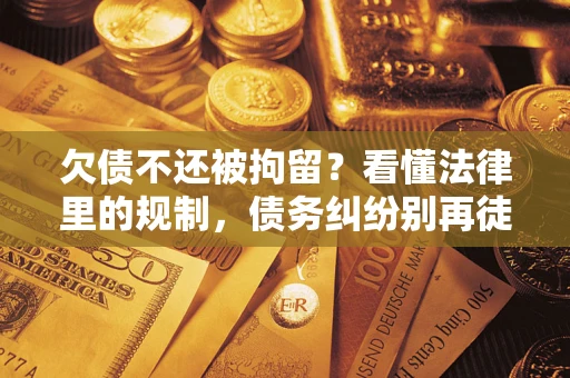 武汉欠债不还被拘留？看懂法律里的规制，债务纠纷别再徒劳奔波