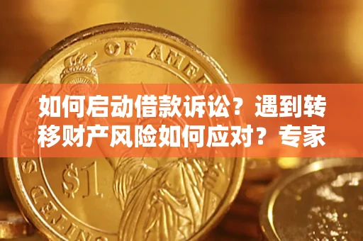 武汉如何启动借款诉讼？遇到转移财产风险如何应对？专家解局支招
