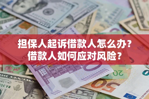 武汉担保人起诉借款人怎么办？借款人如何应对风险？